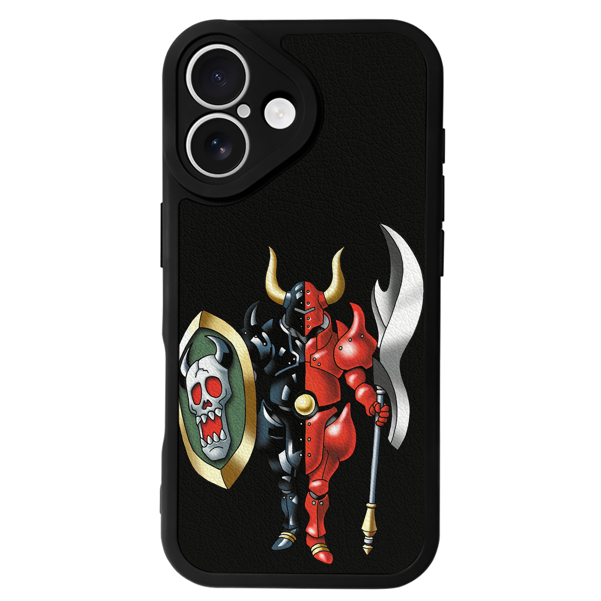 （画像用） ドラゴンクエスト Doragon Kuesuto Dragon Quest 【iPhone 16シリーズ対応】シリコンスマホケース（レザー調） 材質：シリコン